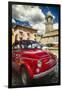 Little Red Cinquecento-George Oze-Framed Premium Photographic Print