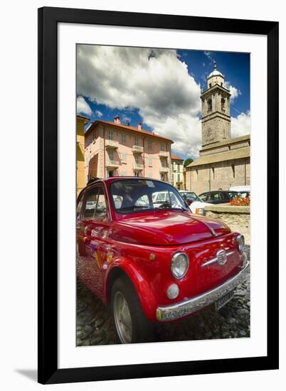 Little Red Cinquecento-George Oze-Framed Premium Photographic Print