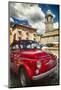 Little Red Cinquecento-George Oze-Mounted Photographic Print