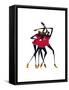 Little Red Dress-Shan Kelly-Framed Stretched Canvas