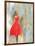 Little Red Dress-Aimee Wilson-Framed Art Print