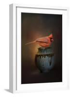 Little Red Guardian-Jai Johnson-Framed Giclee Print