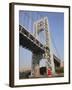 Little Red Lighthouse, George Washington Bridge, New York City-Wendy Connett-Framed Photographic Print