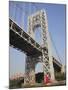 Little Red Lighthouse, George Washington Bridge, New York City-Wendy Connett-Mounted Photographic Print