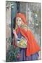 Little Red Riding Hood, 1862 (W/C and Gouache on Paper)-Isabel Oakley Naftel-Mounted Giclee Print