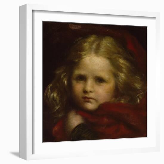 Little Red Riding Hood, 1864-George Frederick Watts-Framed Giclee Print