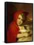 Little Red Riding Hood, 1864-Thomas Sully-Framed Stretched Canvas