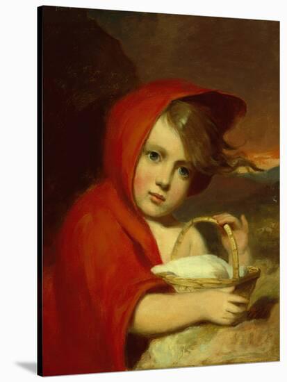 Little Red Riding Hood, 1864-Thomas Sully-Stretched Canvas