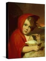 Little Red Riding Hood, 1864-Thomas Sully-Stretched Canvas