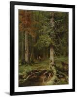 Little Red Riding Hood, 1887-Juli Julievich Klever-Framed Premium Giclee Print