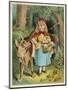 Little Red Riding Hood Forgets Her Mother's Advice and Talks to a Stranger -- the Wolf!-null-Mounted Art Print