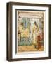 Little Red Riding Hood in Her Grandmother's House-Walter Crane-Framed Art Print