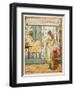 Little Red Riding Hood in Her Grandmother's House-Walter Crane-Framed Art Print