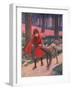 Little Red Riding Hood (Litho)-John Hassall-Framed Giclee Print