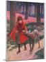 Little Red Riding Hood (Litho)-John Hassall-Mounted Giclee Print