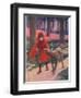Little Red Riding Hood (Litho)-John Hassall-Framed Giclee Print