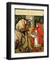 'Little Red Riding Hood', the Wolf Accosting Her in the Forest-Walter Crane-Framed Giclee Print