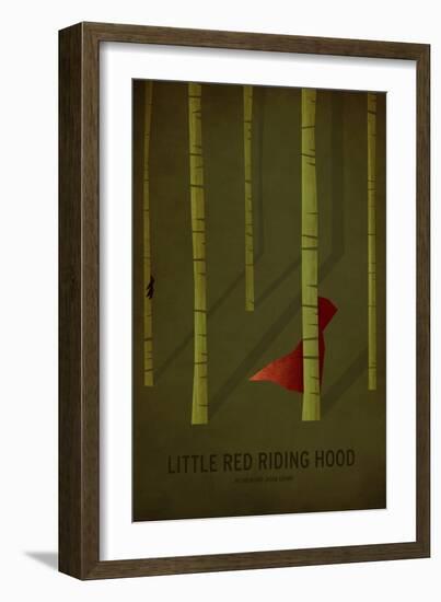 Little Red Riding Hood-Christian Jackson-Framed Art Print