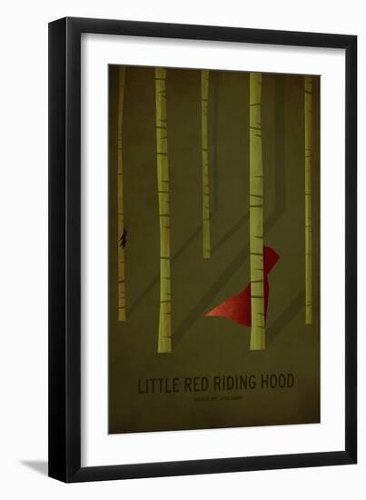 Little Red Riding Hood-Christian Jackson-Framed Art Print