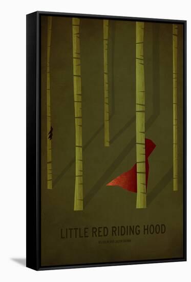 Little Red Riding Hood-Christian Jackson-Framed Stretched Canvas