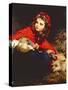 Little Red Riding Hood-James Sant-Stretched Canvas