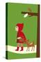 Little Red Riding Hood-Dicky Bird-Stretched Canvas