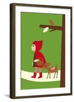 Little Red Riding Hood-Dicky Bird-Framed Giclee Print