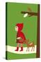 Little Red Riding Hood-Dicky Bird-Stretched Canvas