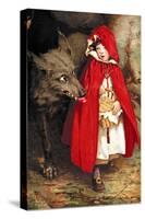 Little Red Riding Hood-Jessie Willcox-Smith-Stretched Canvas
