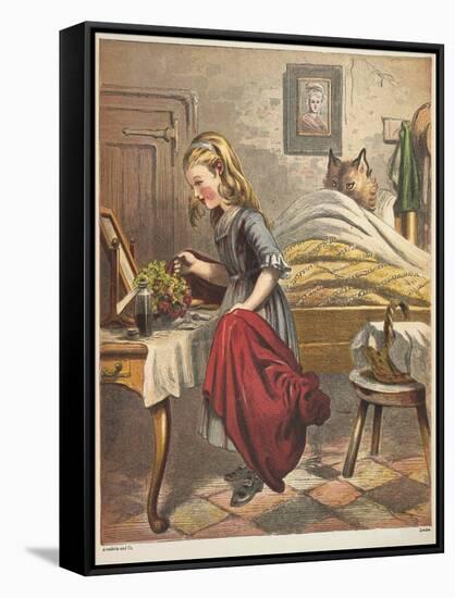 Little Red Riding Hood-null-Framed Stretched Canvas