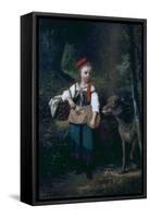 Little Red Riding Hood-Louis Cabaillot Lasalle-Framed Stretched Canvas