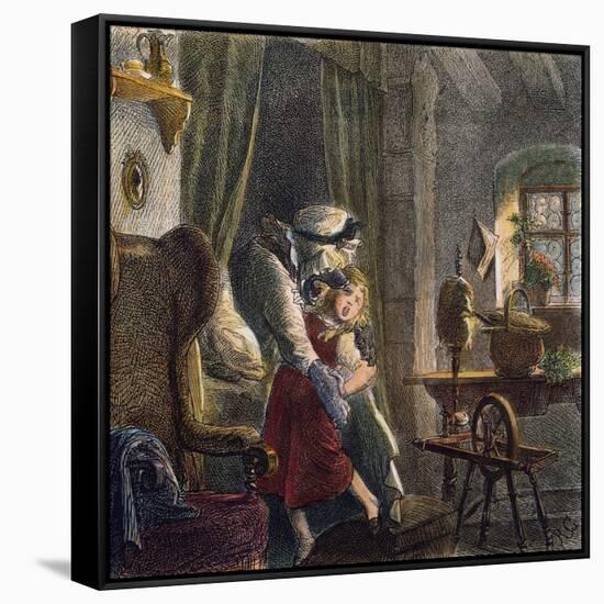 Little Red Riding Hood-null-Framed Stretched Canvas