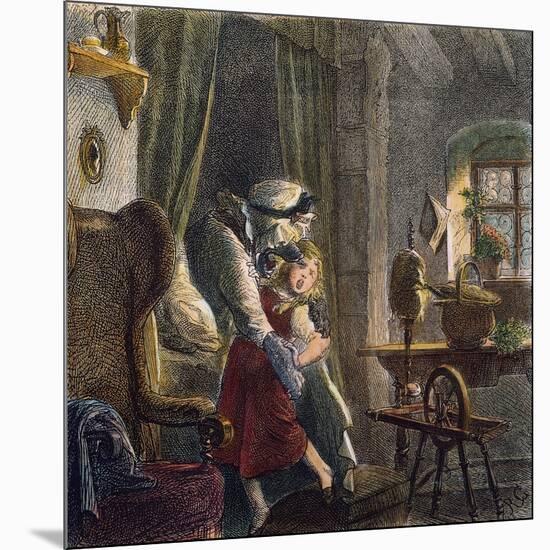 Little Red Riding Hood-null-Mounted Giclee Print