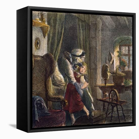 Little Red Riding Hood-null-Framed Stretched Canvas