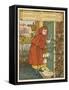 Little Red Riding Hood-Walter Crane-Framed Stretched Canvas