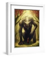 Little Red Riding Hood-JoJoesArt-Framed Giclee Print