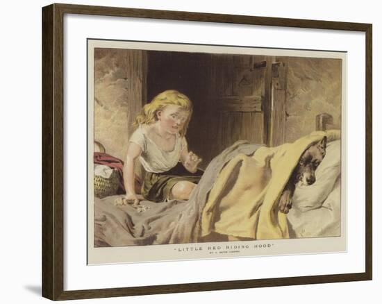 Little Red Riding Hood-null-Framed Giclee Print