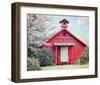 Little Red Schoolhouse-Elizabeth Kay-Framed Art Print