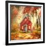 Little Red Schoolhouse-Joel Christopher Payne-Framed Giclee Print