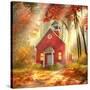 Little Red Schoolhouse-Joel Christopher Payne-Stretched Canvas