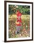 Little Red-Tom Sierak-Framed Art Print