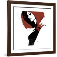 Little Red-Manuel Rebollo-Framed Art Print