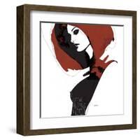 Little Red-Manuel Rebollo-Framed Art Print