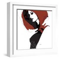 Little Red-Manuel Rebollo-Framed Art Print