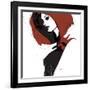 Little Red-Manuel Rebollo-Framed Art Print