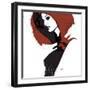 Little Red-Manuel Rebollo-Framed Art Print