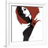 Little Red-Manuel Rebollo-Framed Art Print