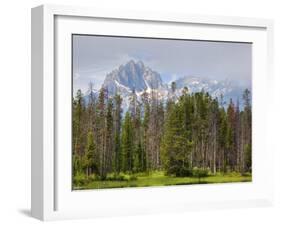 Little Redfish Lake, Sawtooth National Recreation Area, Idaho, USA-Jamie & Judy Wild-Framed Premium Photographic Print