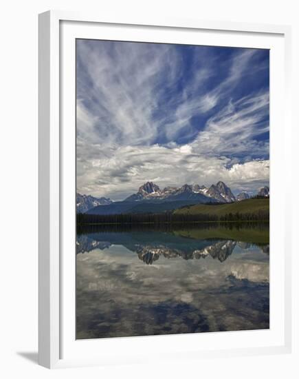 Little Redfish Lake, Sawtooth National Recreation Area, Idaho, USA-Jamie & Judy Wild-Framed Premium Photographic Print