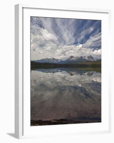 Little Redfish Lake, Sawtooth National Recreation Area, Idaho, USA-Jamie & Judy Wild-Framed Premium Photographic Print